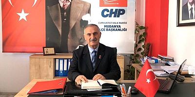 CHP Mudanya İlçe Başkanı Ömer Aydın, şov değil, gerçek hizmet istedi