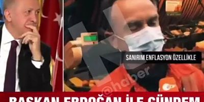 Erdoğan'ın katıldığı programda 'Almanya'nın batışı' izletildi
