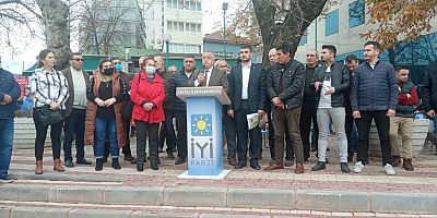 İYİ Parti Kestel İlçe Başkanı Emin Elüstü'den, Belediye Başkanı Önder Tanır'a çok sert sözler