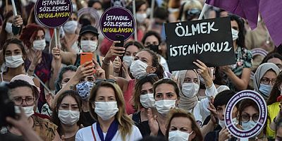 Kadınlar, 'İstanbul Sözleşmesi' iptali kararından vazgeçilmesi için 4'üncü kez Danıştay'da