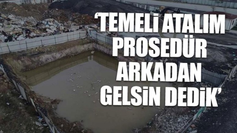 Üç çocuğun öldüğü, İstanbul Valiliği ve Sancaktepe Belediyesi'ne ait inşaat kaçak çıktı