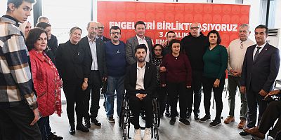 Başkan Aydın: “Biz engelli bireylerimizin mutlu ve huzurlu olduğu kadar mutlu olabiliriz”