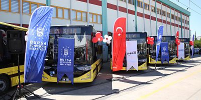 Bursa Büyükşehir’in ulaşım filosu büyüyor