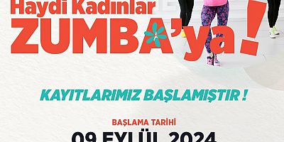 Kadınlar için zumba dersleri başlıyor