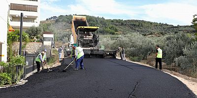 MUDANYA’DA YOLLAR YENİLENİYOR