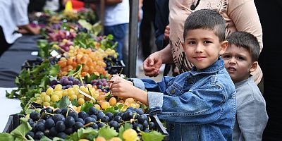 Osmangazi’de üzüm şenliği büyük ilgi gördü 