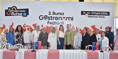 Üreten Kadınlar Sokağı, Bursa Gastronomi Festivali’nde