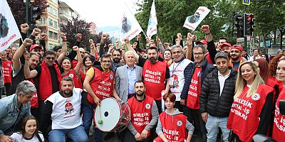 Bursa’da 1 Mayıs coşkusu