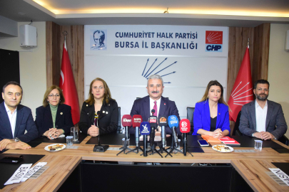 CHP BURSA İl BAŞKANI YEŞİLTAŞ: “EĞİTİMDE SORUN ÇOK, ÇÖZÜM ÜRETEN YOK”