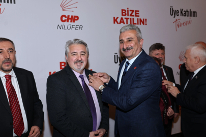 Bursa Nilüfer’de CHP'ye 450 yeni üye